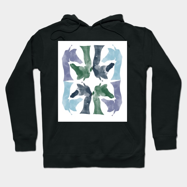 Giraffes Hoodie by Andrea Ruiz Designs